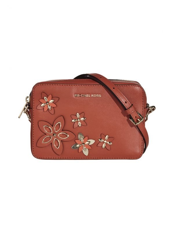 Michael Kors Flowers Pouches Md Camera Bag Nahkalaukku