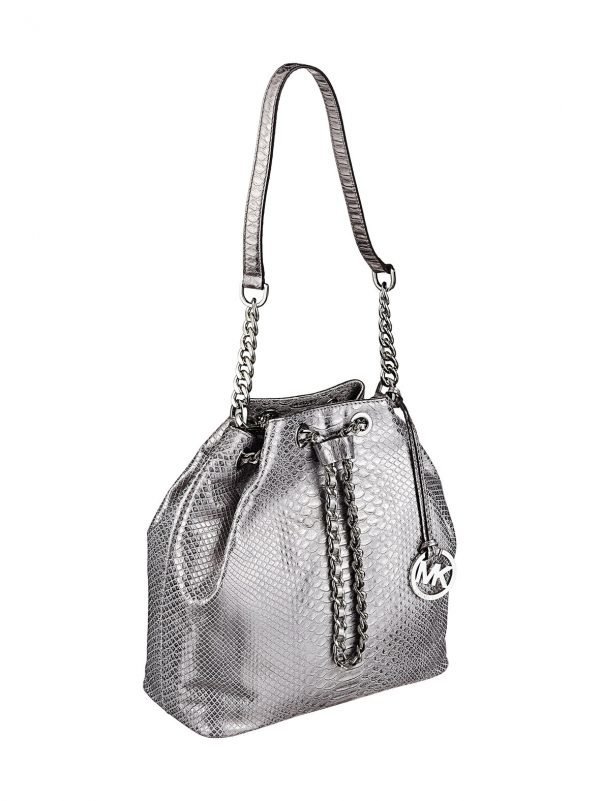 Michael Kors Frankie Lg Chain Drawstring Shldr Nahkalaukku