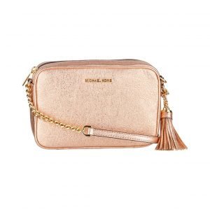 Michael Kors Ginny Metallic Nahkalaukku