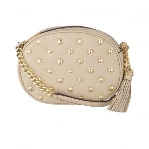 Michael Kors Ginny Studded Md Messenger Nahkalaukku