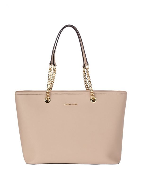 Michael Kors Jet Set Travel Chain Tz Mult Funt Tote Nahkalaukku