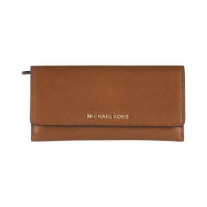 Michael Kors Jet Set Travel Flat Trifold Nahkalompakko