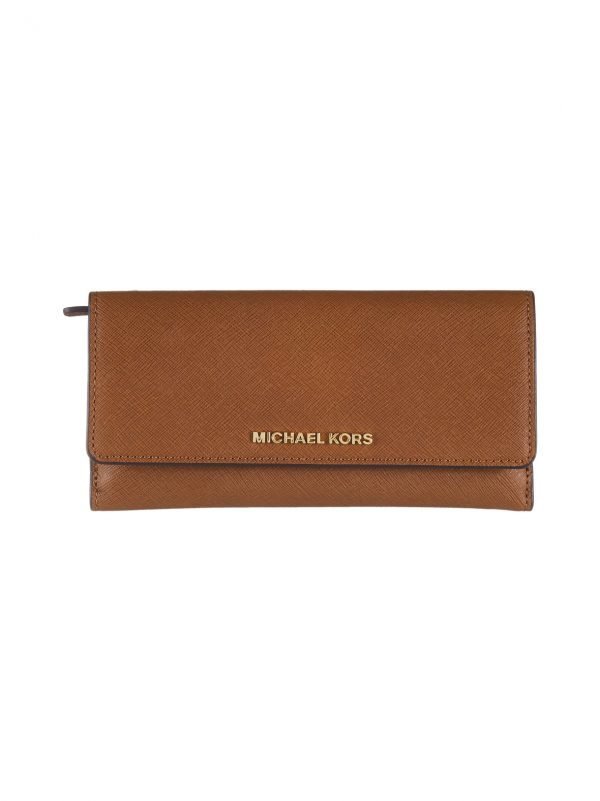 Michael Kors Jet Set Travel Flat Trifold Nahkalompakko