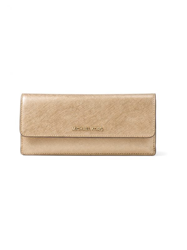 Michael Kors Jet Set Travel Flat Wallet Nahkalompakko