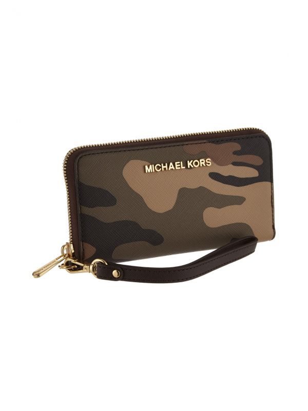 Michael Kors Jet Set Travel Lg Coin Multifunction Nahkalompakko