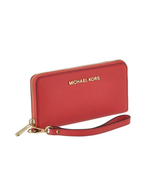 Michael Kors Jet Set Travel Lg Coin Multifunction Nahkalompakko