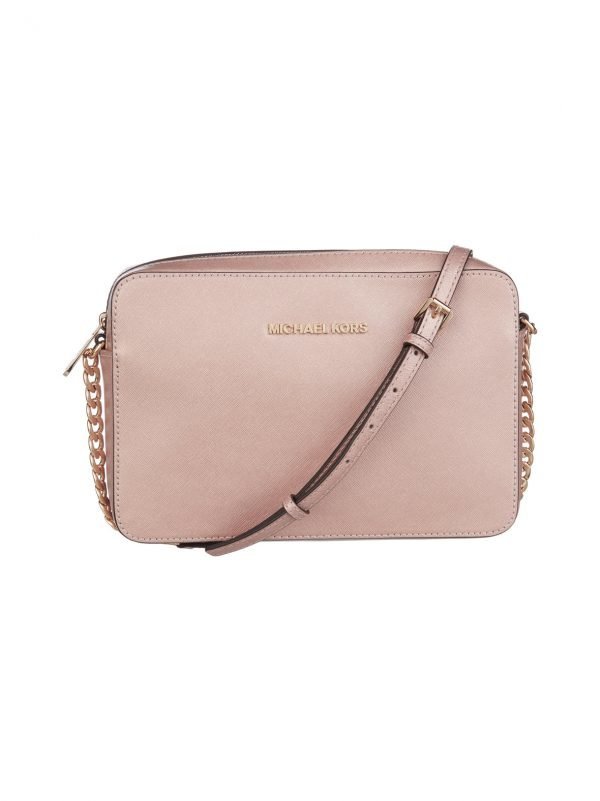 Michael Kors Jet Set Travel Lg Ew Crossbody Nahkalaukku