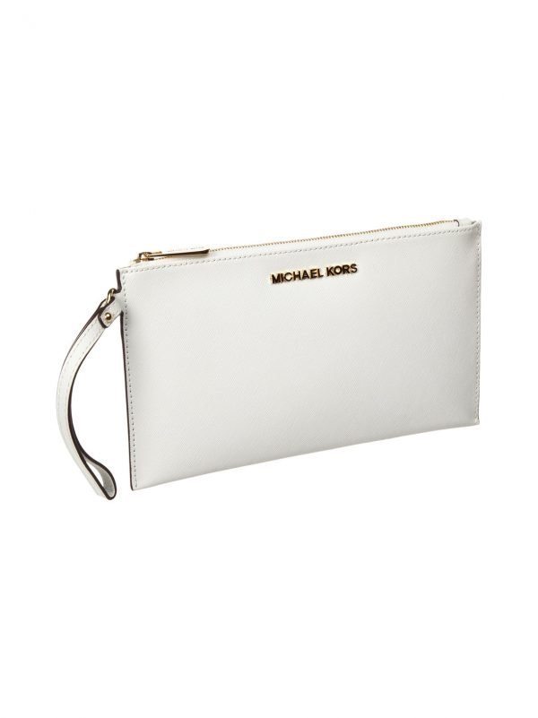 Michael Kors Jet Set Travel Lg Zip Clutch Nahkalaukku
