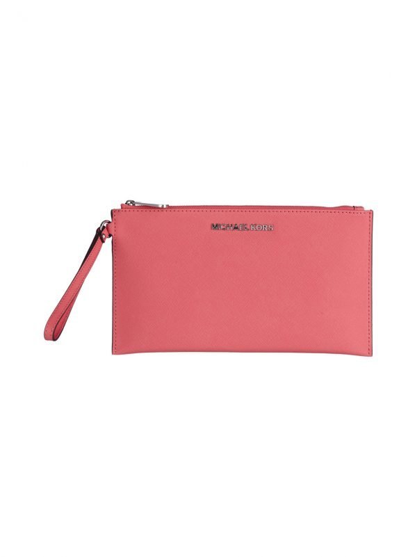 Michael Kors Jet Set Travel Lg Zip Clutch Nahkalaukku