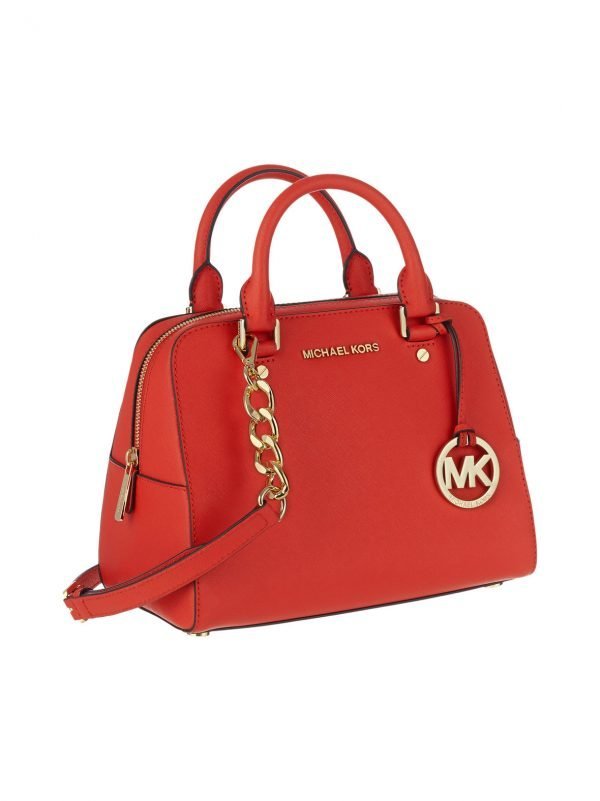 Michael Kors Jet Set Travel Md Satchel Nahkalaukku