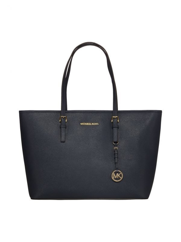 Michael Kors Jet Set Travel Md Tz Multifunction Tote Nahkalaukku