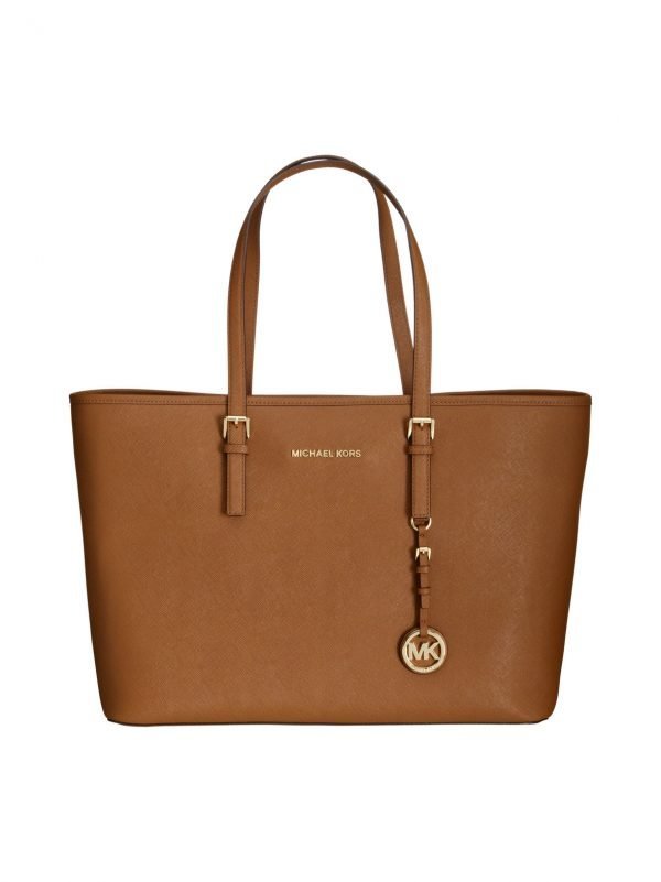 Michael Kors Jet Set Travel Medium Multifunction Tote Nahkalaukku