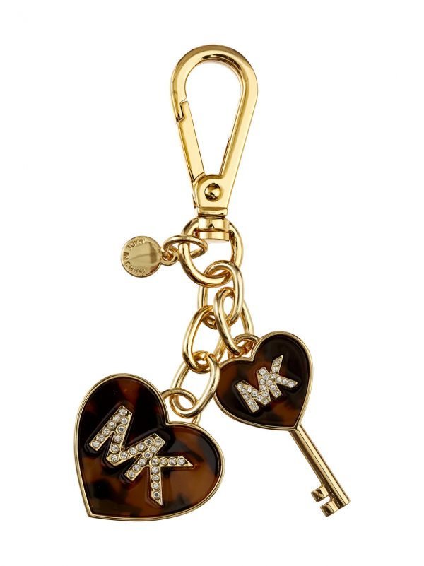 Michael Kors Key Charms Mk Enamel Heart Key Fb Avaimenperä