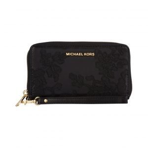 Michael Kors Lace Jet Set Travel Lg Nahkalompakko