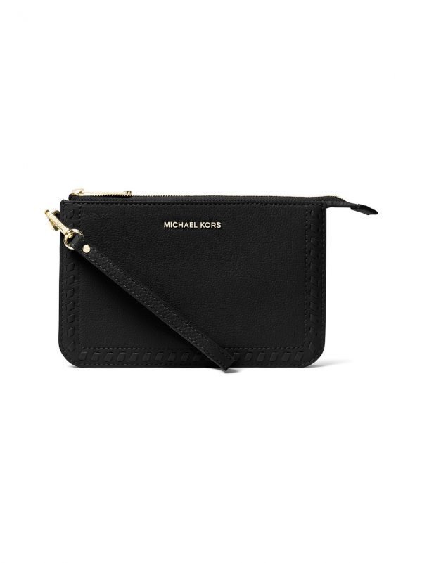 Michael Kors Layrun Md Leather Clutch Nahkalaukku