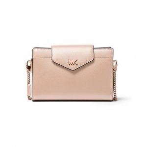 Michael Kors Medium Crossgrain Crossbody Clutch Nahkalaukku