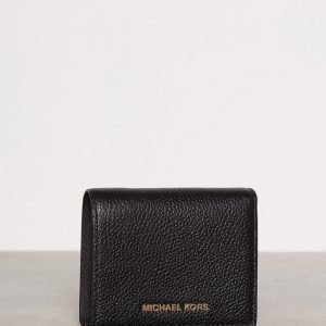 Michael Kors Mercer Flap Card Holder Lompakko Musta