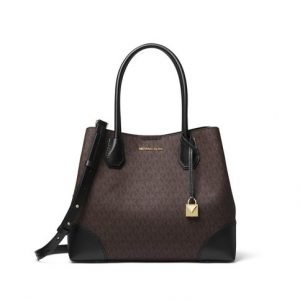 Michael Kors Mercer Gallery Medium Logo Satchel Laukku