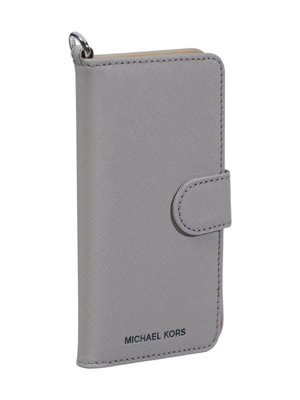 Michael Kors Saffiano Leather Folio Iphone 7 Suojakotelo