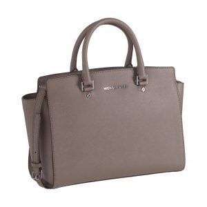 Michael Kors Selma Lg Tz Satchel Nahkalaukku