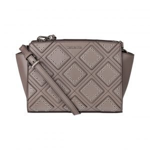 Michael Kors Selma Md Diamond Grommet Messenger Nahkalaukku