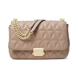 Michael Kors Sloan Large Quilted Leather Shoulder Nahkalaukku