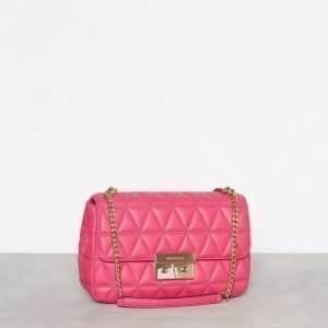 Michael Kors Sloan Lg Chain Shldr Olkalaukku Pink