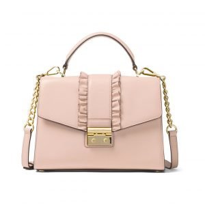 Michael Kors Sloan Medium Ruffle Satchel Nahkalaukku