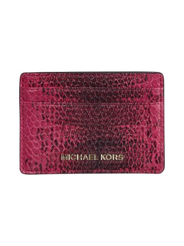 Michael Kors Snake Embossed Korttikotelo