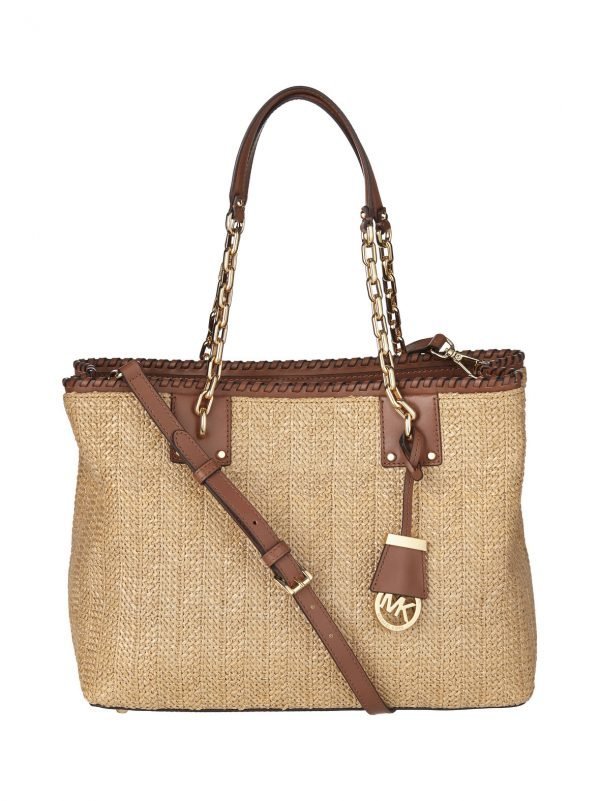 Michael Kors Straw Rosalie Lg Ew Tote Laukku