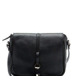 Mixed from Italy Cross Body Leather Bag Black