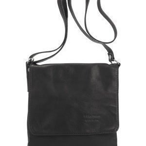 Mixed from Italy Cross Body Leather Bag Black