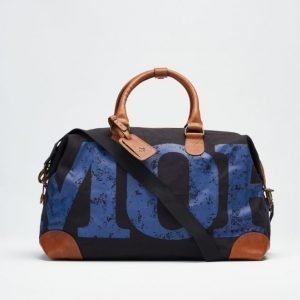 Morris Morris Morris Canvas Bag Navy