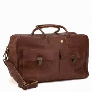 Nic & Mel Cliff Weekendbag Viikonloppulaukku Cognac