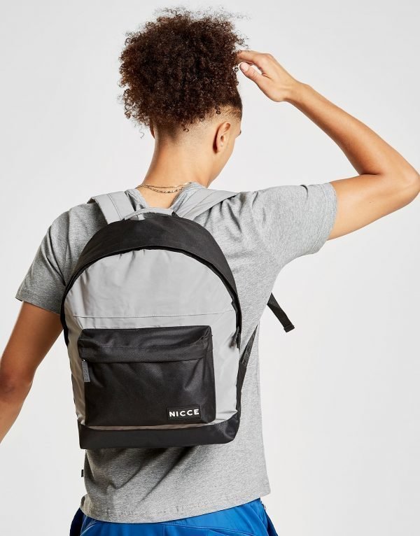 Nicce Nate Reflective Backpack Reppu Hopea