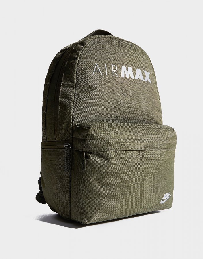 nike air backpack in khaki 