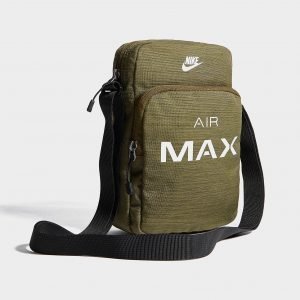 Nike Small Air Max Bag Olkalaukku Olive / Silver / Black