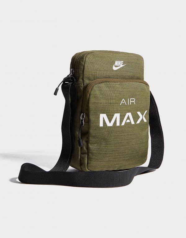 Nike Small Air Max Bag Olkalaukku Olive / Silver / Black