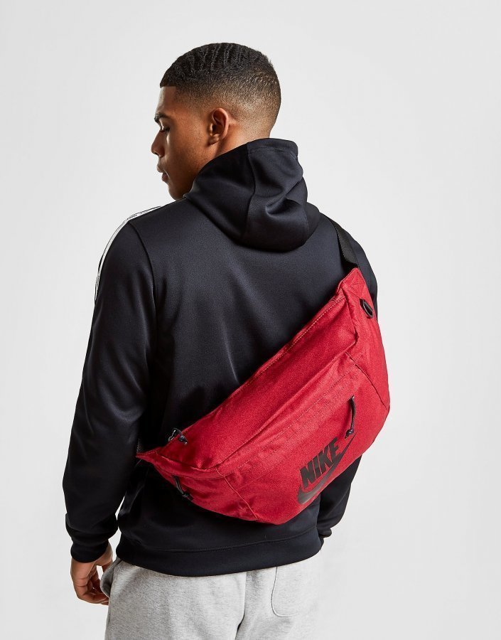 red nike waist bag