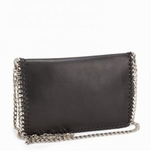 Nly Accessories Crossover Chain Bag Laukku Musta / Hopea