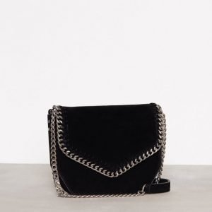 Only Onlnew Linus Fake Suede Crossbody Olkalaukku Musta