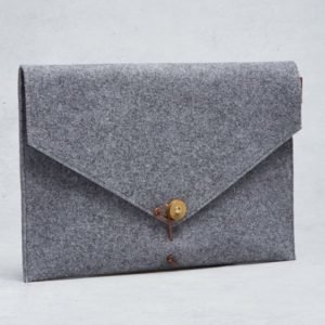 P.A.P P.A.P Kungsten 15" Felt Laptop Cover L. Grey