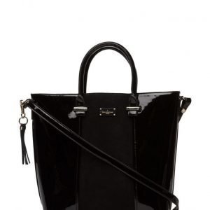 Paul's Boutique Natasha Half Patent/Half Suede olkalaukku