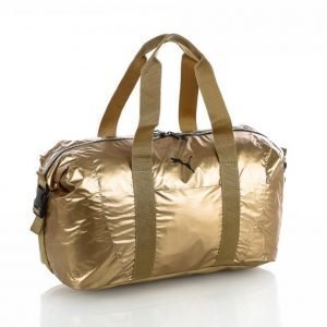 Puma Fit At Workout Bag Gold Duffelilaukku Kulta