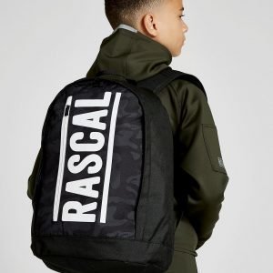 Rascal Savage Camo Backpack Reppu Musta