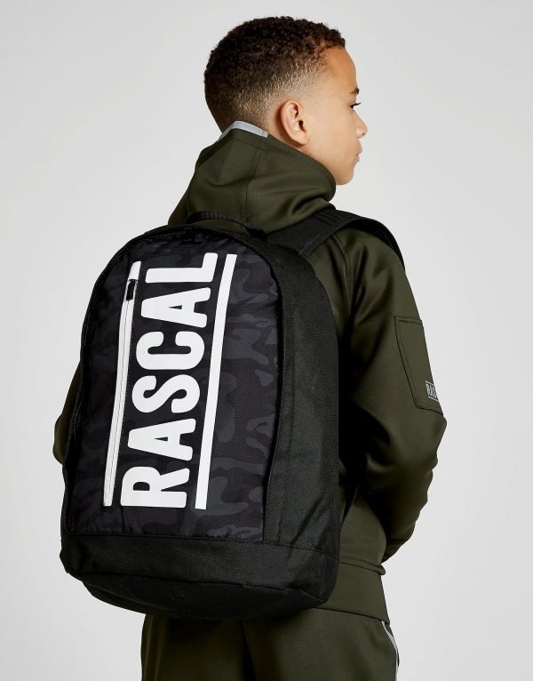 Rascal Savage Camo Backpack Reppu Musta