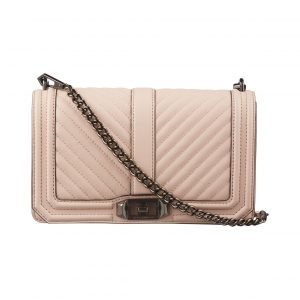 Rebecca Minkoff Chevron Quilted Love Crossbody Nahkalaukku