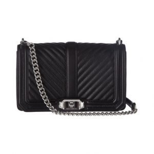 Rebecca Minkoff Chevron Quilted Love Crossbody Nahkalaukku