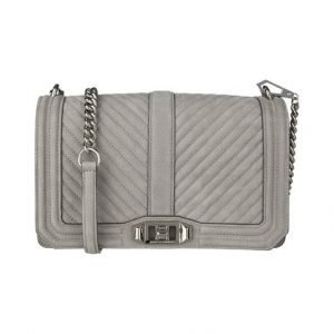 Rebecca Minkoff Chevron Quilted Love Nubuck Nahkalaukku