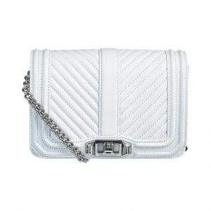 Rebecca Minkoff Chevron Quilted Love Oil Malaga Nahkalaukku